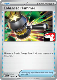 Enhanced Hammer 148/167 Prize Pack Series Cards Pokémon card