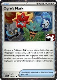 Ogre's Mask (Cosmos Holo) 159/167 Prize Pack Series Cards Pokémon card