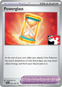 Powerglass 063/064 Prize Pack Series Cards Pokémon card