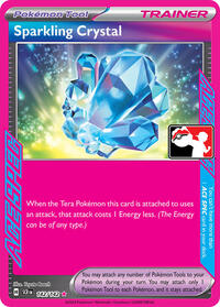 Sparkling Crystal 142/142 Prize Pack Series Cards Pokémon card