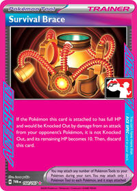 Survival Brace 164/167 Prize Pack Series Cards Pokémon card