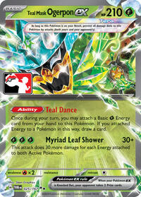 Teal Mask Ogerpon ex (Prize Pack Series 6) 025/167
