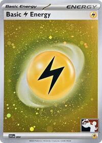 Basic Lightning Energy (Cosmos Holo) 004 Prize Pack Series Cards Pokémon card