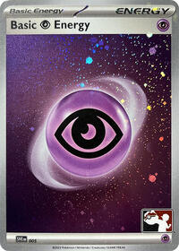 Basic Psychic Energy (Cosmos Holo) 005 Prize Pack Series Cards Pokémon card