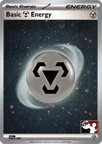 Basic Metal Energy (Cosmos Holo) 008 Prize Pack Series Cards Pokémon card