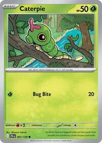 Caterpie 001/159 · Reverse Holo
