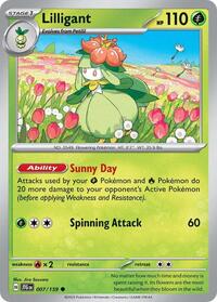 Lilligant 007/159 · Reverse Holo
