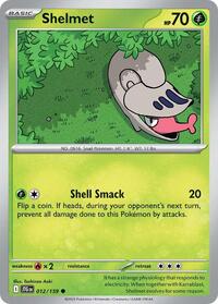 Shelmet 012/159 · Reverse Holo