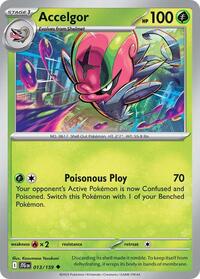 Accelgor 013/159 · Reverse Holo