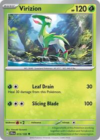 Virizion 015/159 · Reverse Holo
