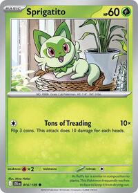 Sprigatito 016/159 · Reverse Holo