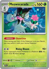 Meowscarada 018/159 · Reverse Holo