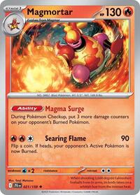Magmortar 021/159 · Reverse Holo