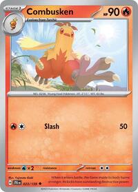 Combusken 023/159 · Reverse Holo