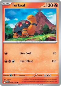Torkoal 025/159 · Reverse Holo