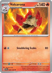 Volcarona 029/159 · Reverse Holo