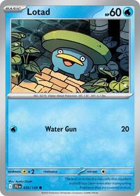 Lotad 035/159 · Reverse Holo