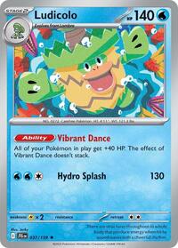 Ludicolo 037/159 · Reverse Holo