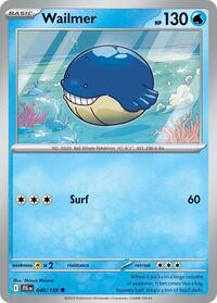 Wailmer 040/159 · Reverse Holo
