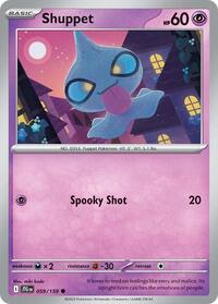 Shuppet 059/159 · Reverse Holo