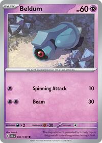Beldum 061/159 · Reverse Holo