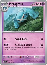 Metagross 063/159 · Reverse Holo