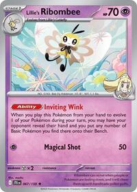 Lillie's Ribombee 067/159 · Reverse Holo