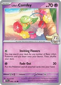 Lillie's Comfey 068/159 · Reverse Holo
