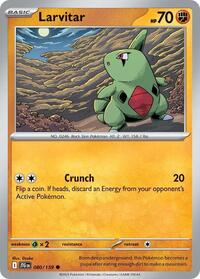 Larvitar 080/159 · Reverse Holo