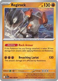 Regirock 082/159 · Reverse Holo