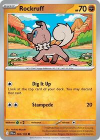 Rockruff 084/159 · Reverse Holo