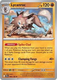 Lycanroc 085/159 · Reverse Holo