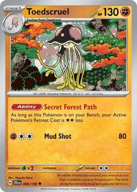 Toedscruel 089/159 · Reverse Holo