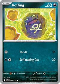 Koffing 091/159 · Reverse Holo