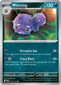 Weezing 092/159 · Reverse Holo