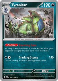 Tyranitar 095/159 · Reverse Holo