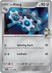 N's Klang 104/159 · Reverse Holo