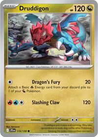 Druddigon 115/159 · Reverse Holo