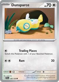 Dunsparce 120/159 · Reverse Holo