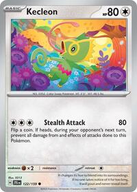 Kecleon 122/159 · Reverse Holo