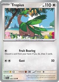 Tropius 123/159 · Reverse Holo