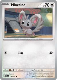 Minccino 125/159 · Reverse Holo