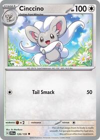 Cinccino 126/159 · Reverse Holo