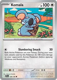 Komala 129/159 · Reverse Holo