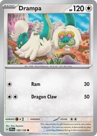 Drampa 130/159 · Reverse Holo
