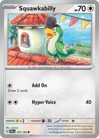 Squawkabilly 141/159 · Reverse Holo