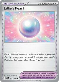 Lillie's Pearl 151/159 Journey Together Reverse Holo Pokémon card