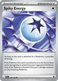 Spiky Energy 159/159 Journey Together Reverse Holo Pokémon card