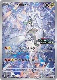 N's Reshiram (Journey Together Stamped) 167/159