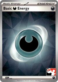 Basic Darkness Energy 015 Prize Pack Series Cards Pokémon card